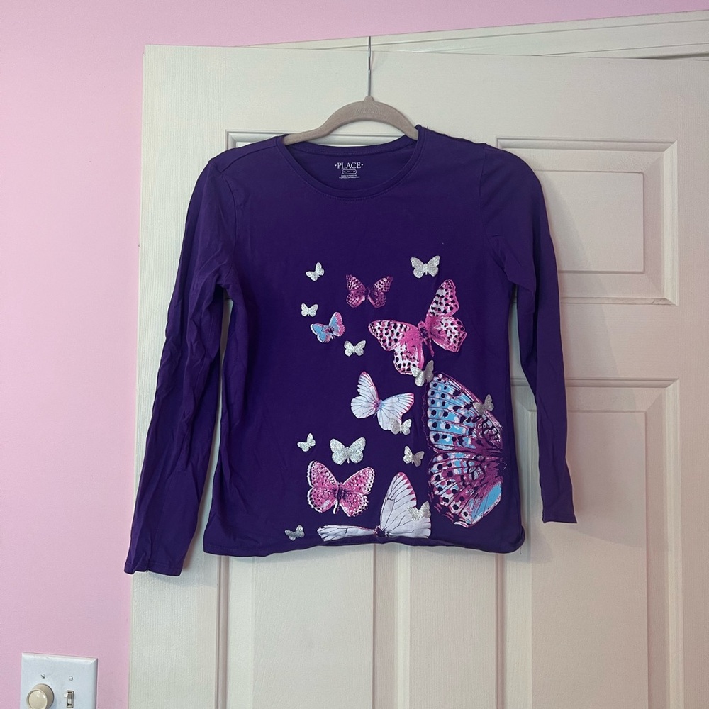 Girls Children Place Graphic T Long Sleeve